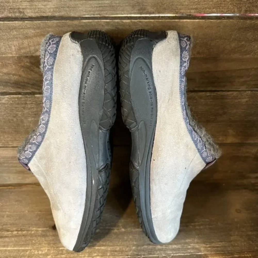 Childrens Little Kids Merrell Encore‎ Chill Suede Slip On Mules Shoes Size 13 C